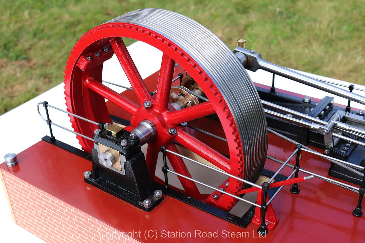 Corliss tandem compound engine