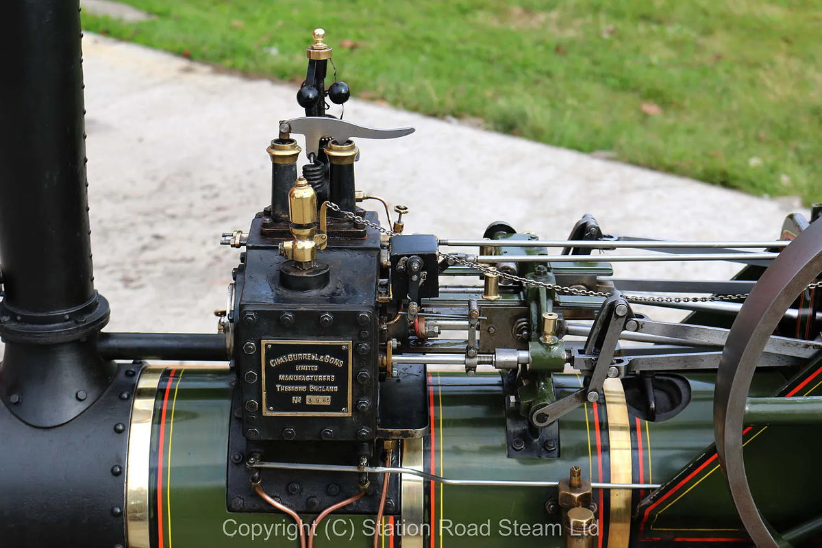 3 inch scale Burrell DCC traction engine