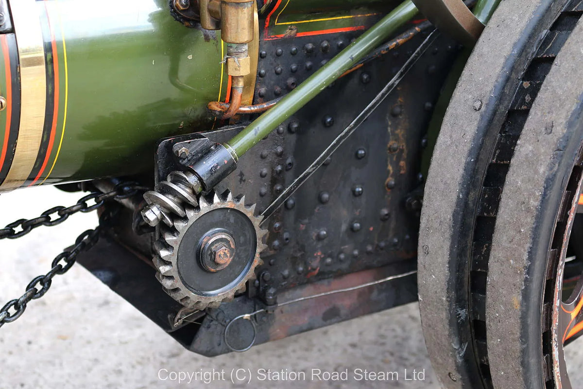 3 inch scale Burrell DCC traction engine