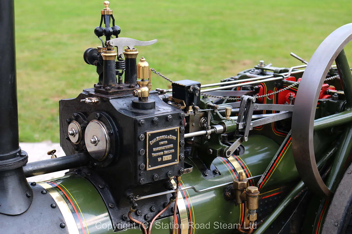 3 inch scale Burrell DCC traction engine
