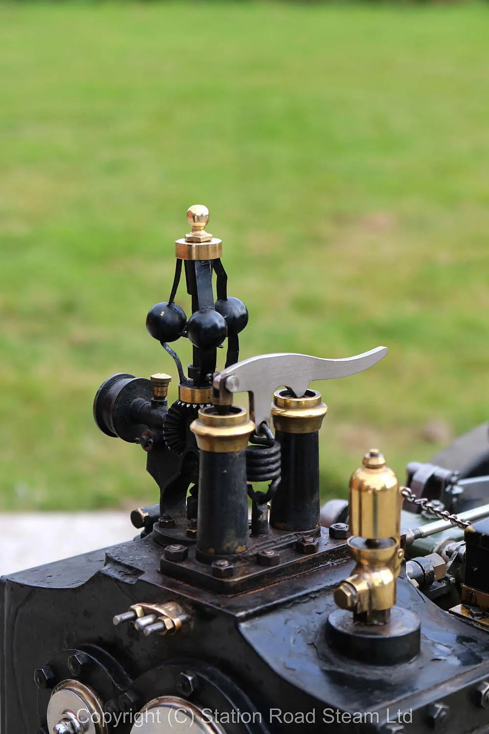 3 inch scale Burrell DCC traction engine
