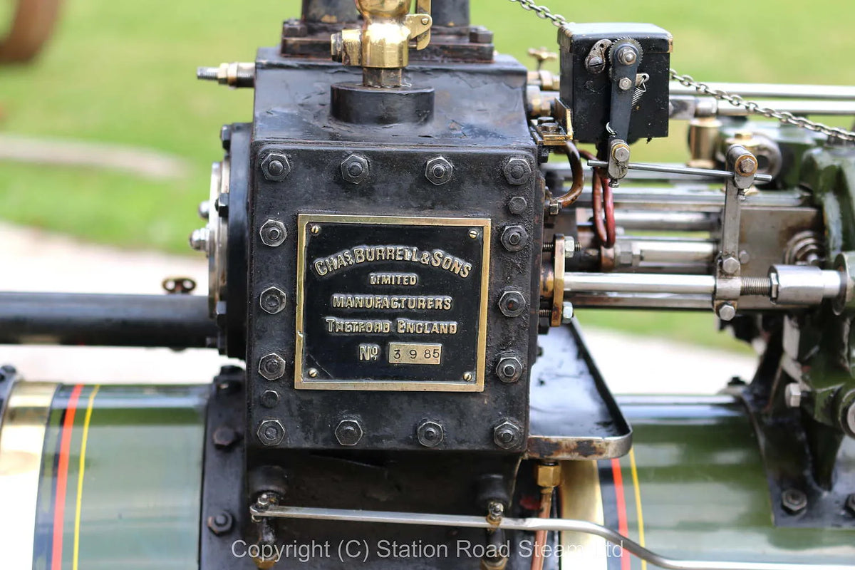 3 inch scale Burrell DCC traction engine