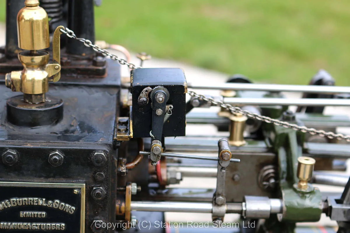 3 inch scale Burrell DCC traction engine