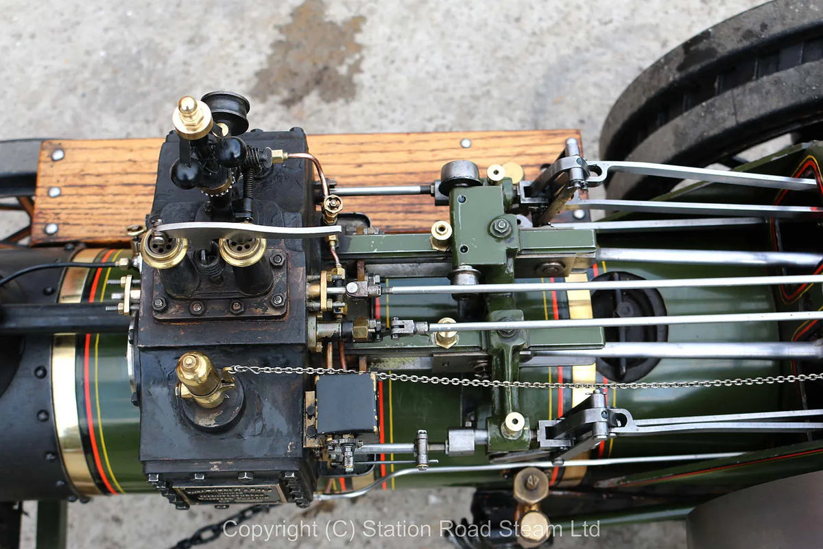 3 inch scale Burrell DCC traction engine
