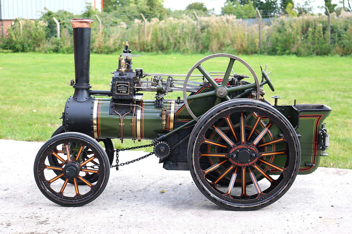 3 inch scale Burrell DCC traction engine