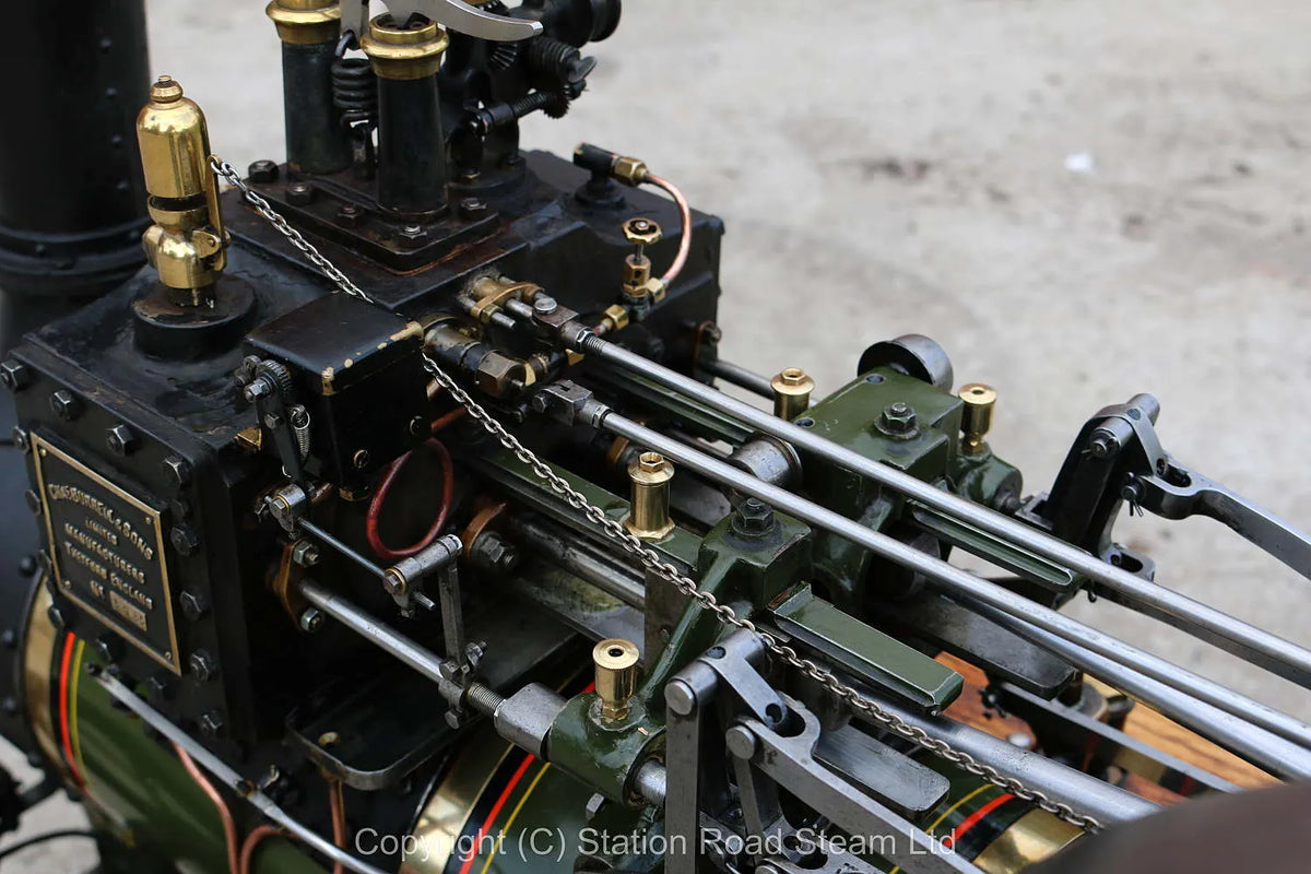 3 inch scale Burrell DCC traction engine