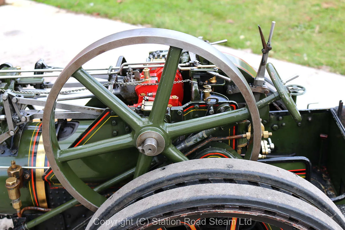 3 inch scale Burrell DCC traction engine