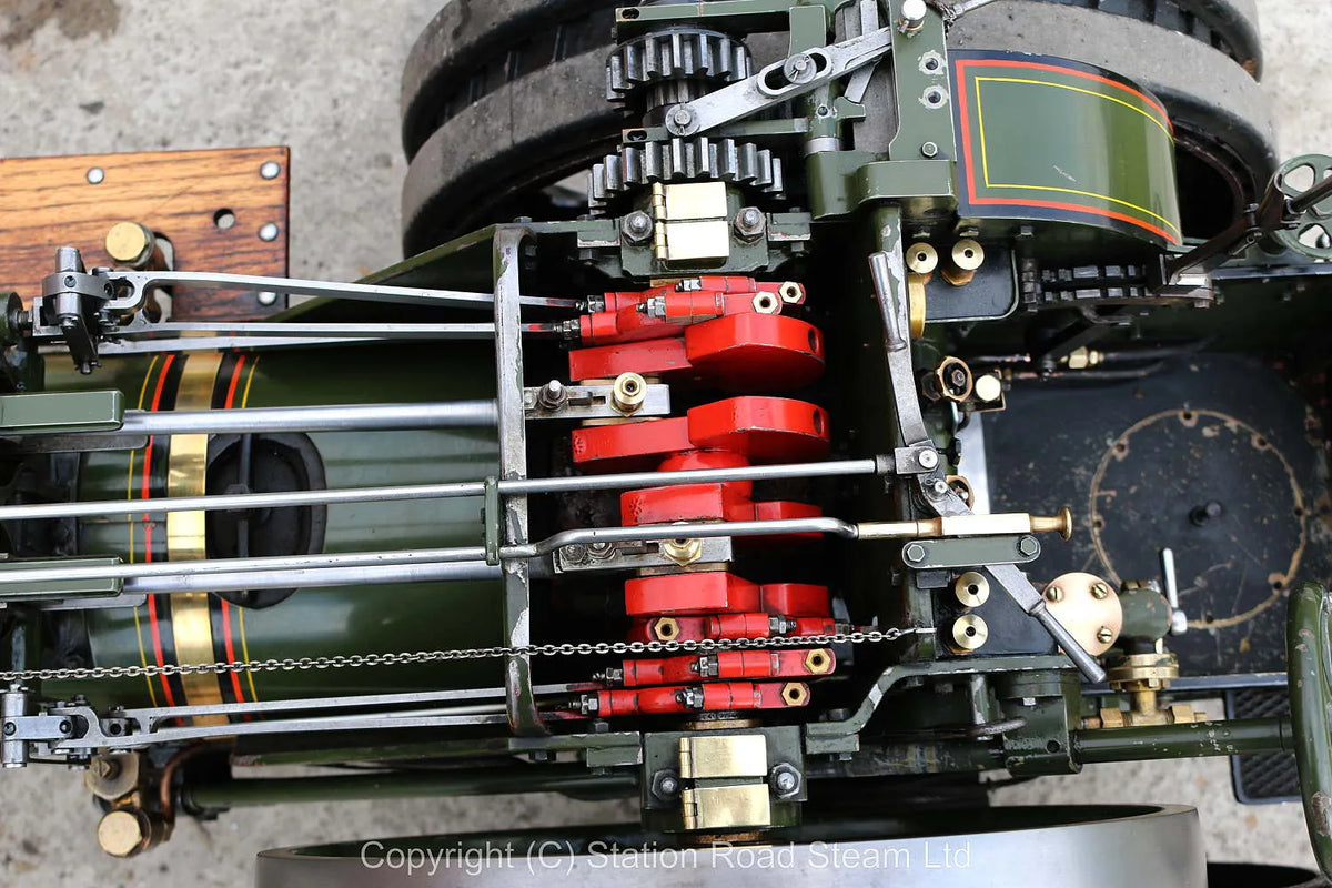 3 inch scale Burrell DCC traction engine