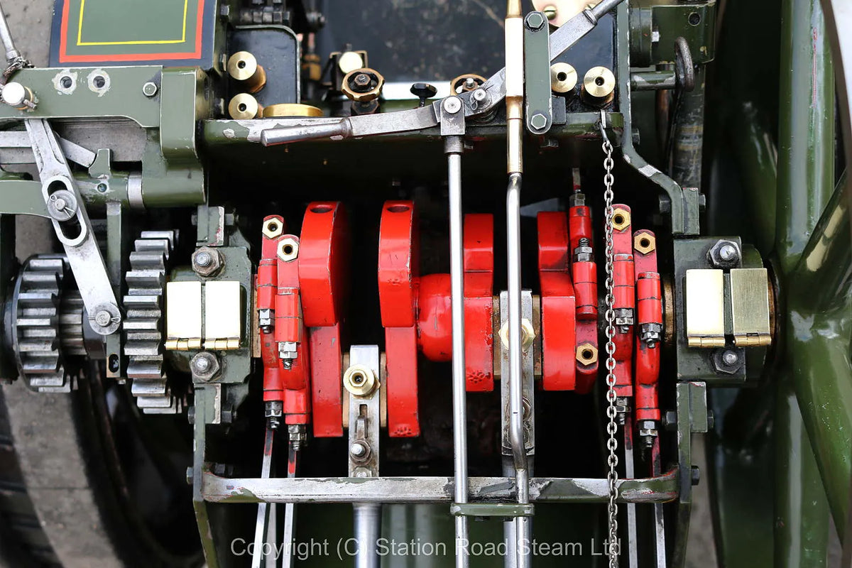 3 inch scale Burrell DCC traction engine