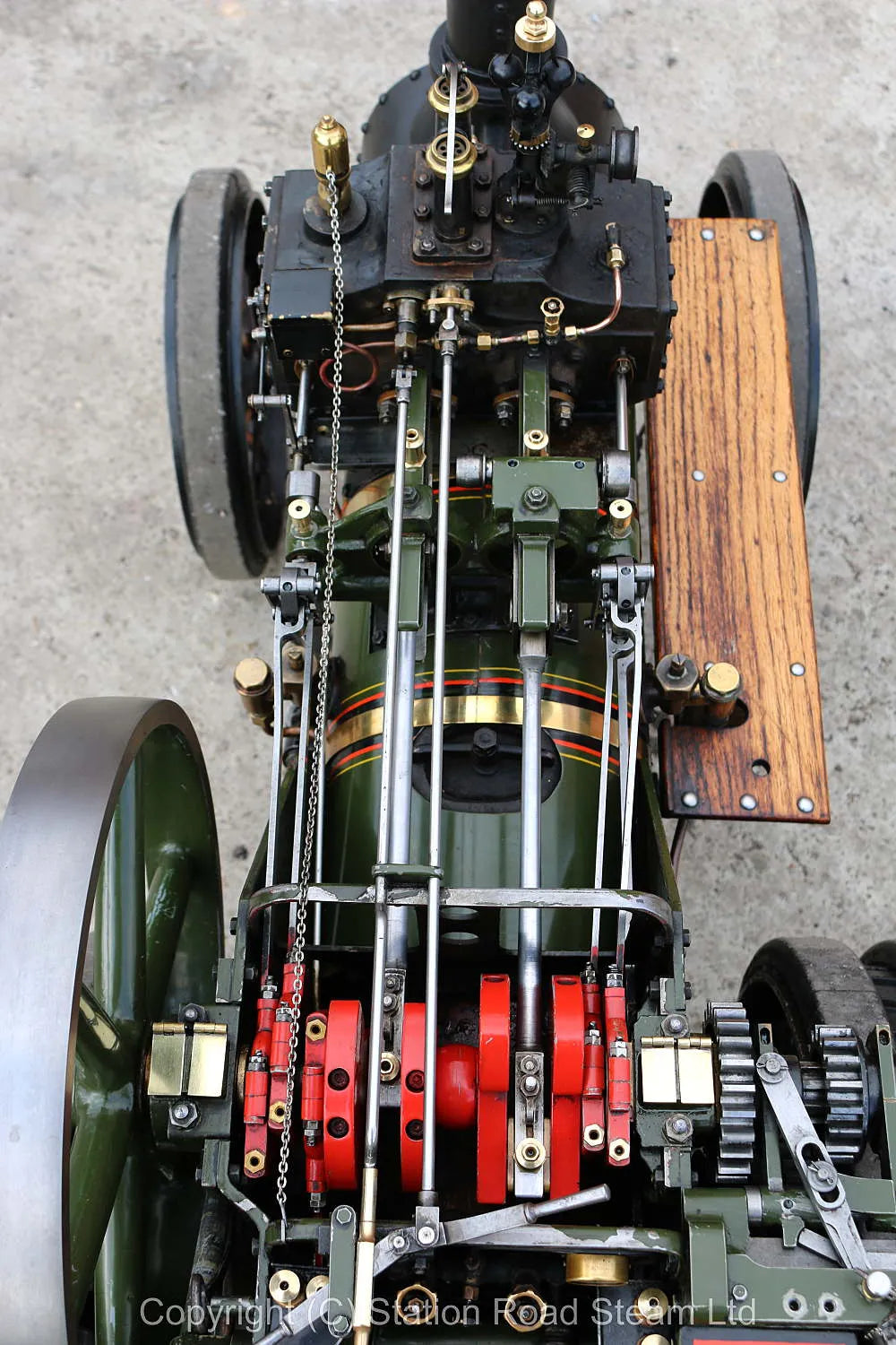 3 inch scale Burrell DCC traction engine