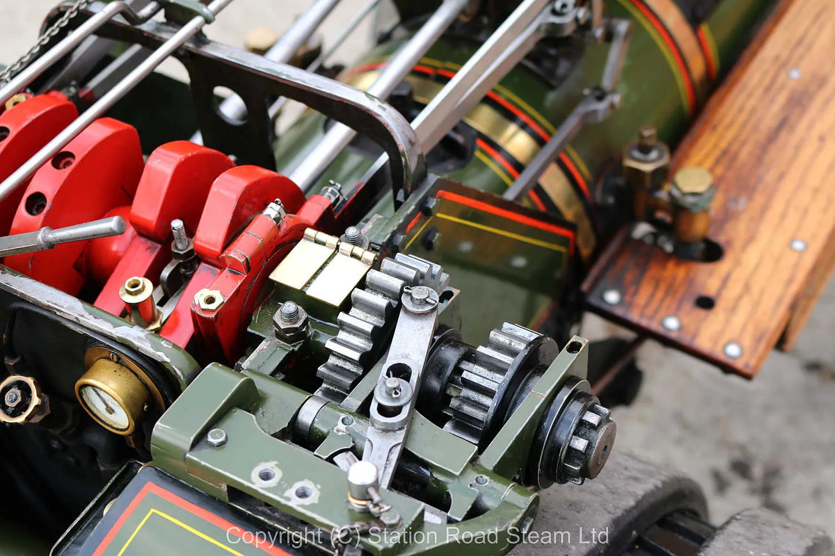 3 inch scale Burrell DCC traction engine