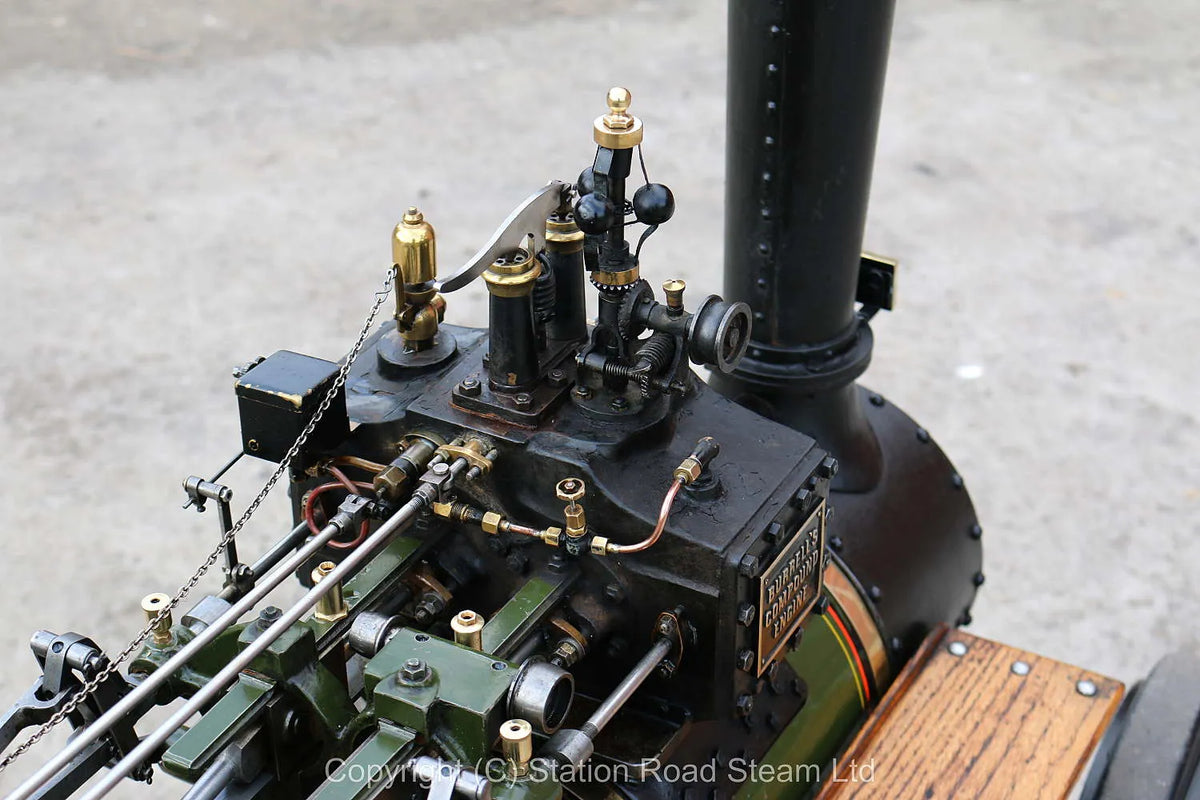 3 inch scale Burrell DCC traction engine