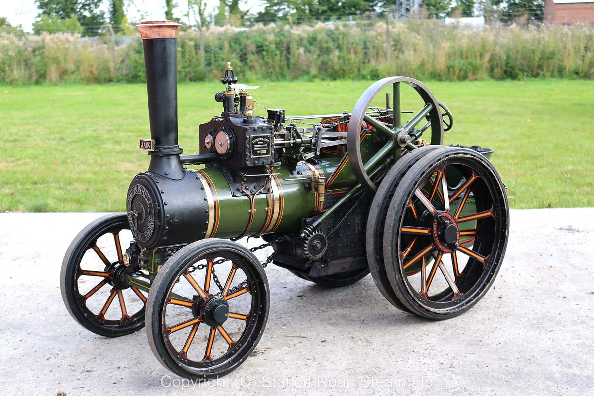 3 inch scale Burrell DCC traction engine