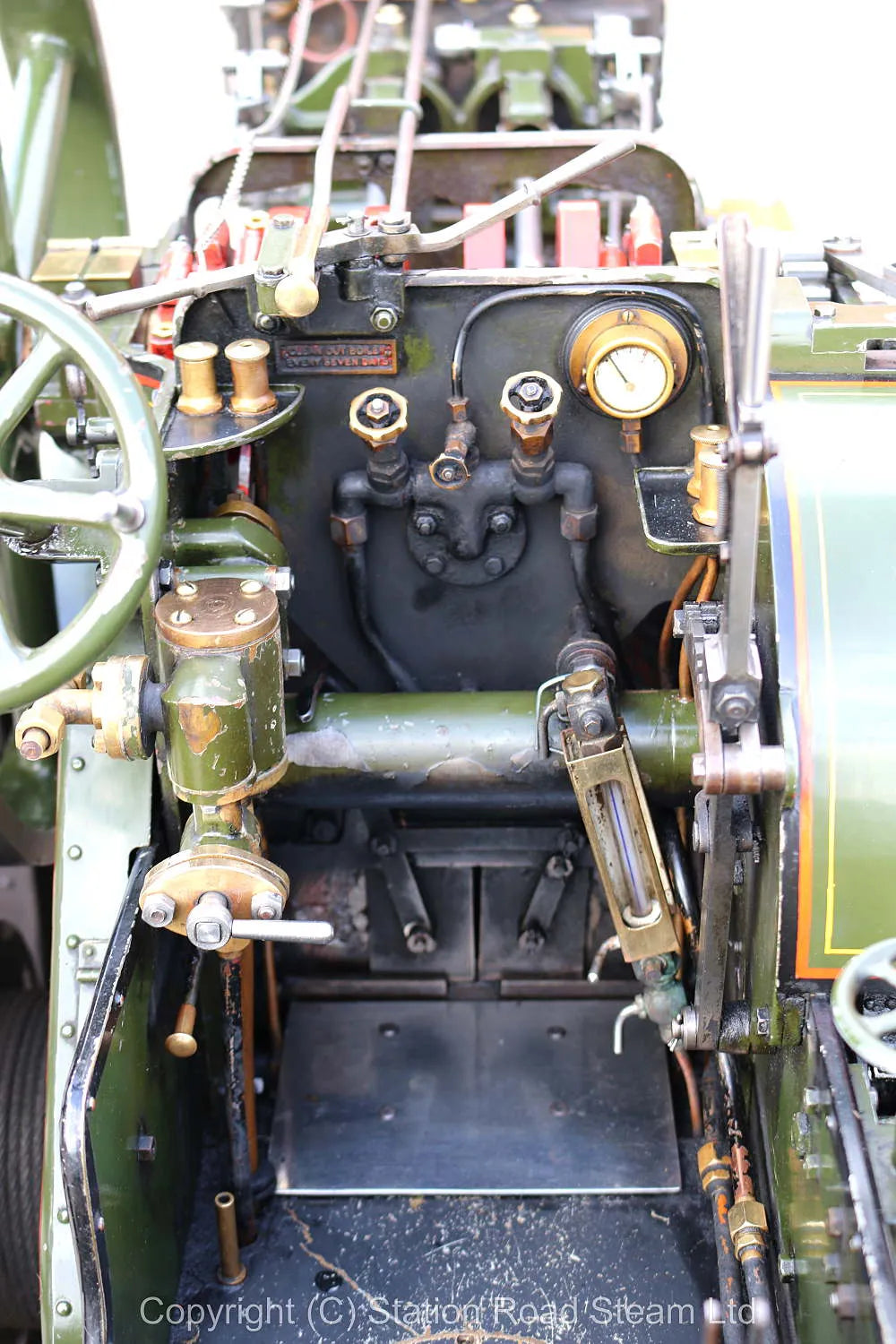 3 inch scale Burrell DCC traction engine