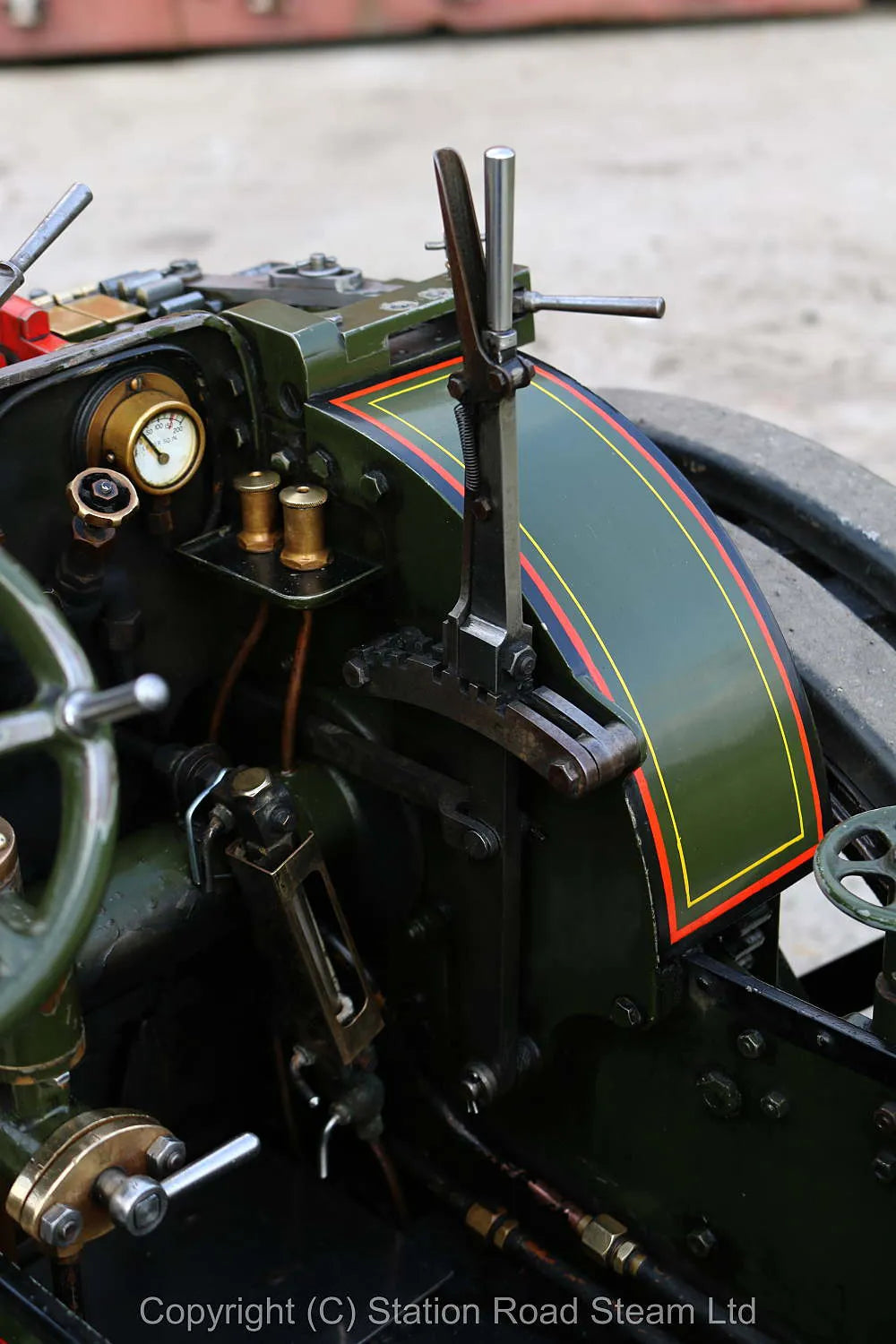 3 inch scale Burrell DCC traction engine