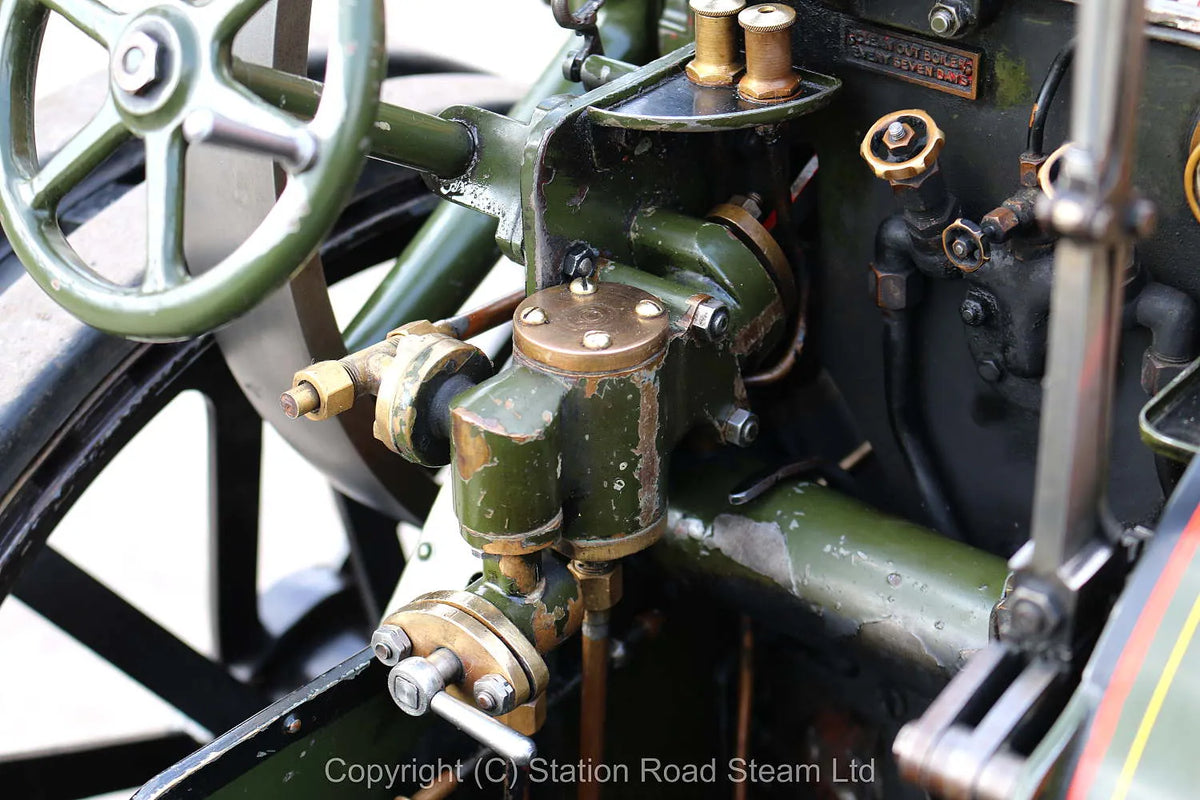 3 inch scale Burrell DCC traction engine