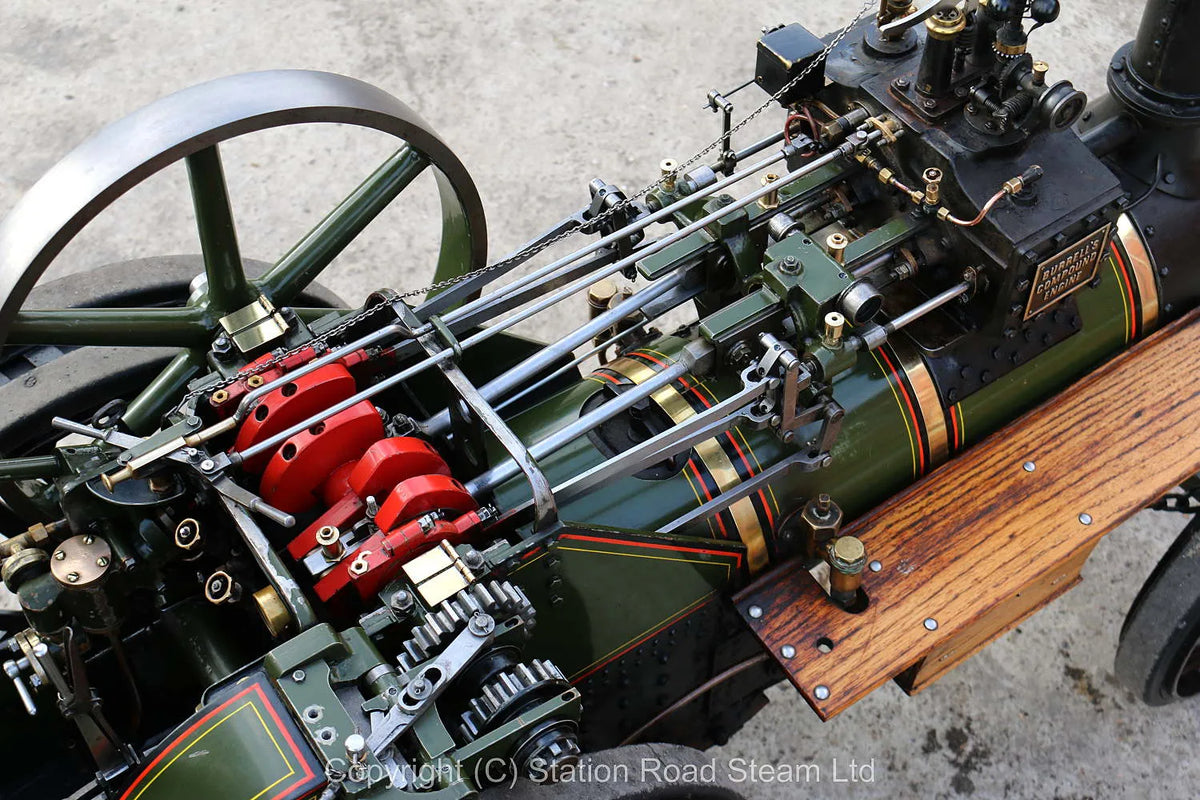 3 inch scale Burrell DCC traction engine