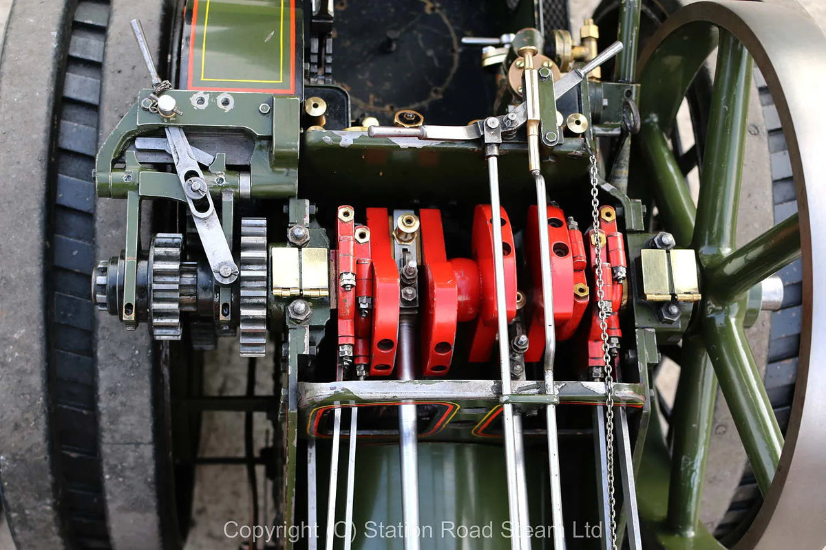 3 inch scale Burrell DCC traction engine