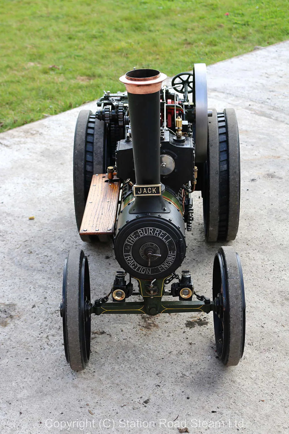 3 inch scale Burrell DCC traction engine