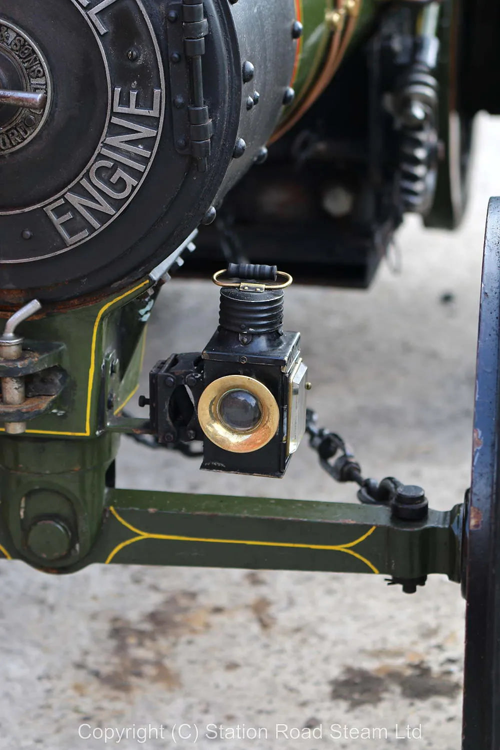 3 inch scale Burrell DCC traction engine