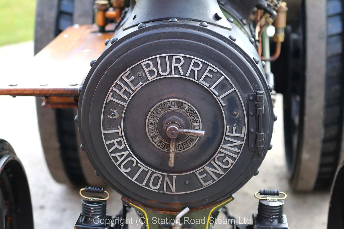 3 inch scale Burrell DCC traction engine