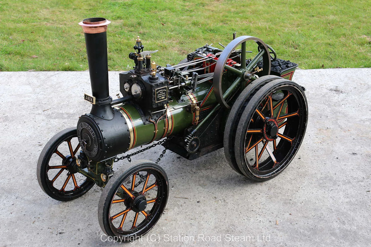 3 inch scale Burrell DCC traction engine