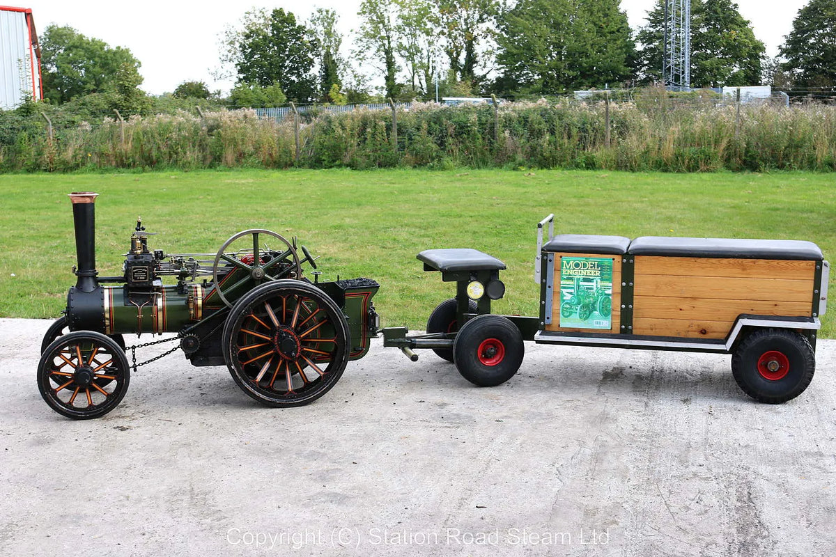 3 inch scale Burrell DCC traction engine