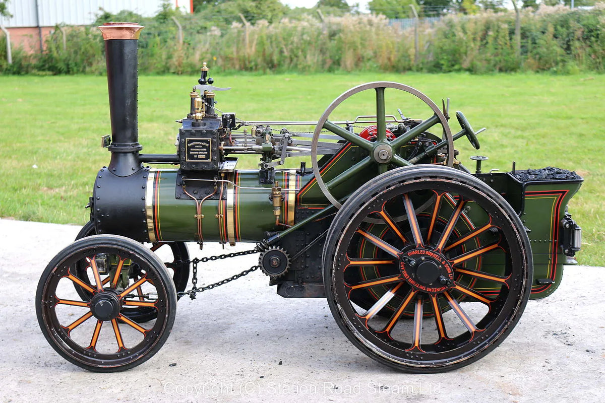3 inch scale Burrell DCC traction engine