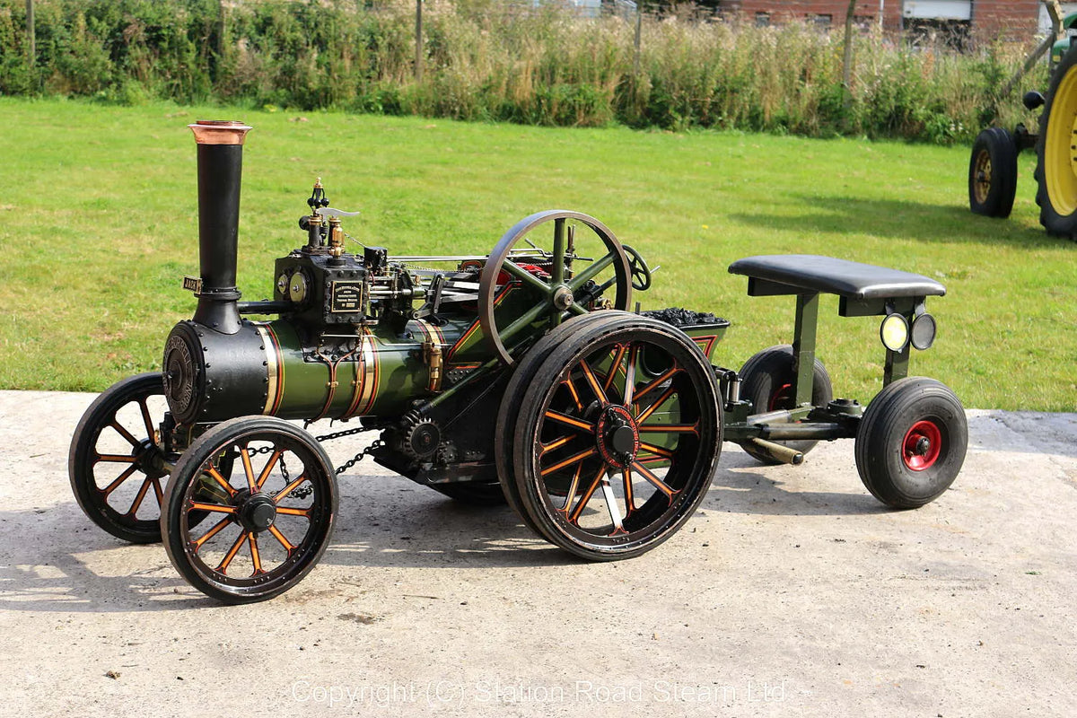 3 inch scale Burrell DCC traction engine