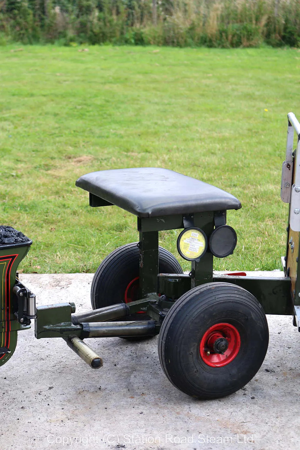 3 inch scale Burrell DCC traction engine