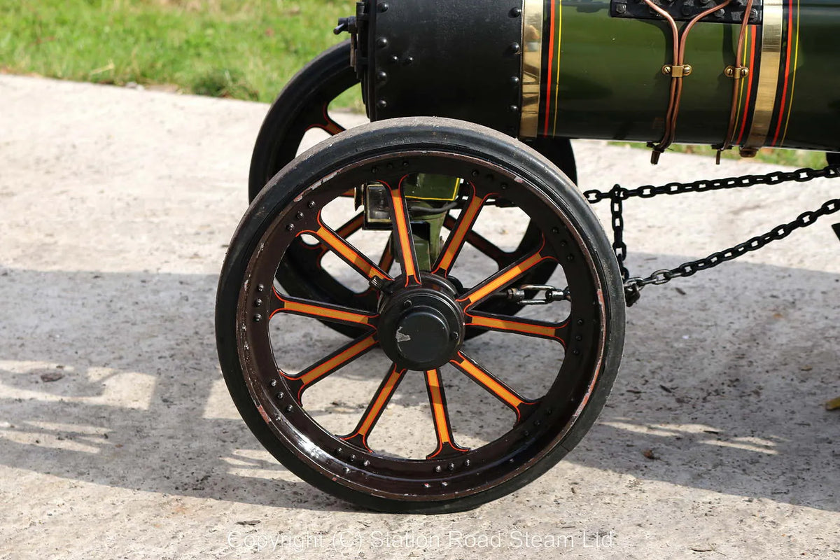 3 inch scale Burrell DCC traction engine