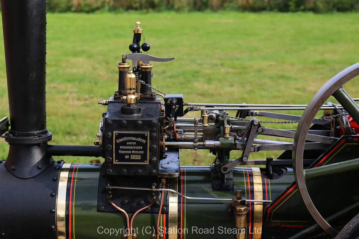 3 inch scale Burrell DCC traction engine