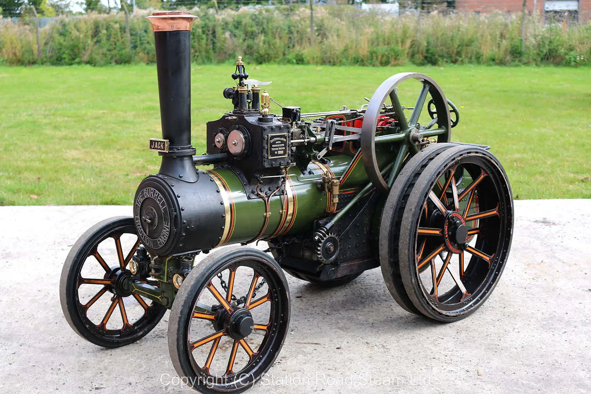 3 inch scale Burrell DCC traction engine