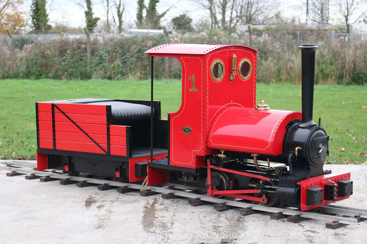 7 1/4 inch gauge Bagnall with tender
