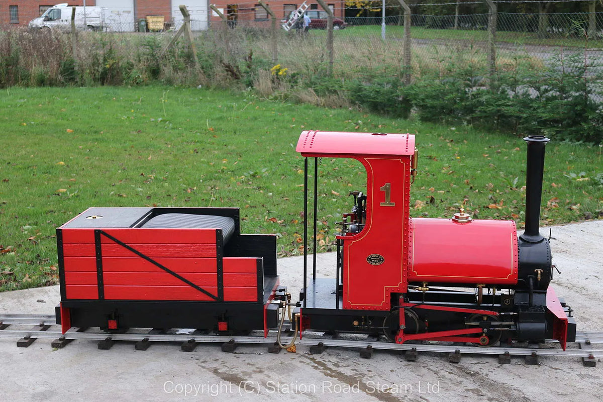 7 1/4 inch gauge Bagnall with tender
