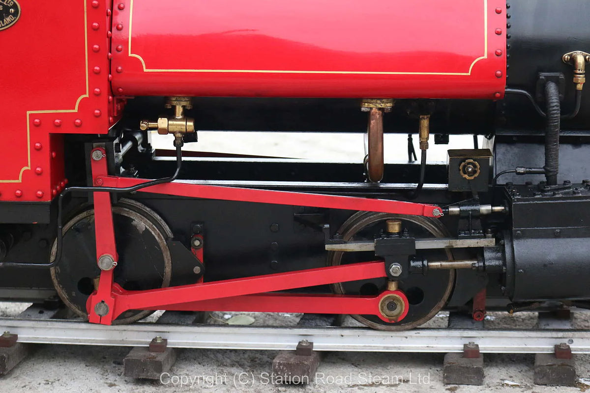 7 1/4 inch gauge Bagnall with tender
