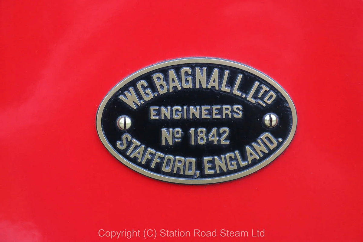 7 1/4 inch gauge Bagnall with tender
