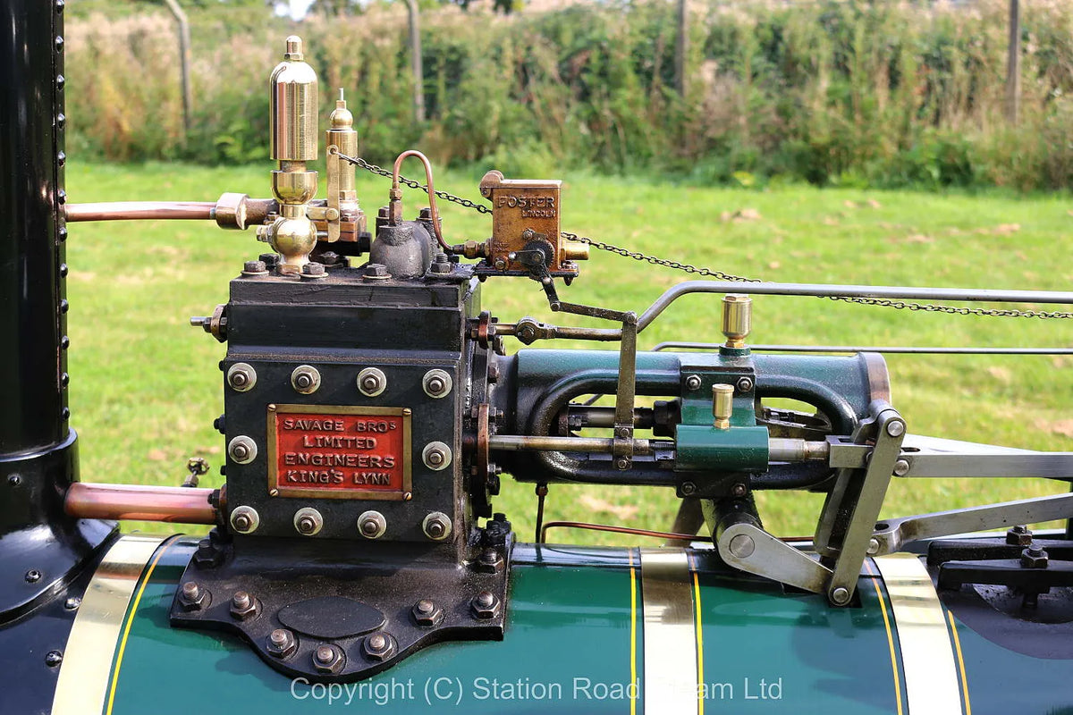 6 inch scale Savage "Little Samson" traction engine