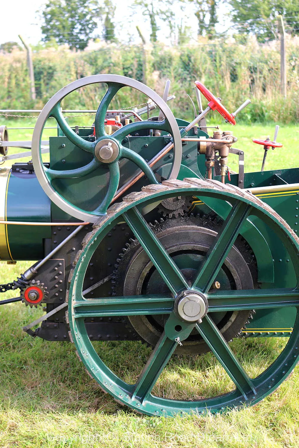 6 inch scale Savage "Little Samson" traction engine