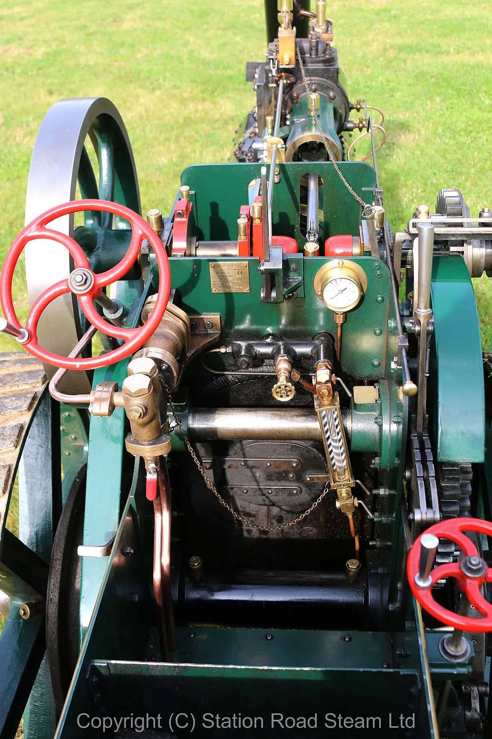 6 inch scale Savage "Little Samson" traction engine