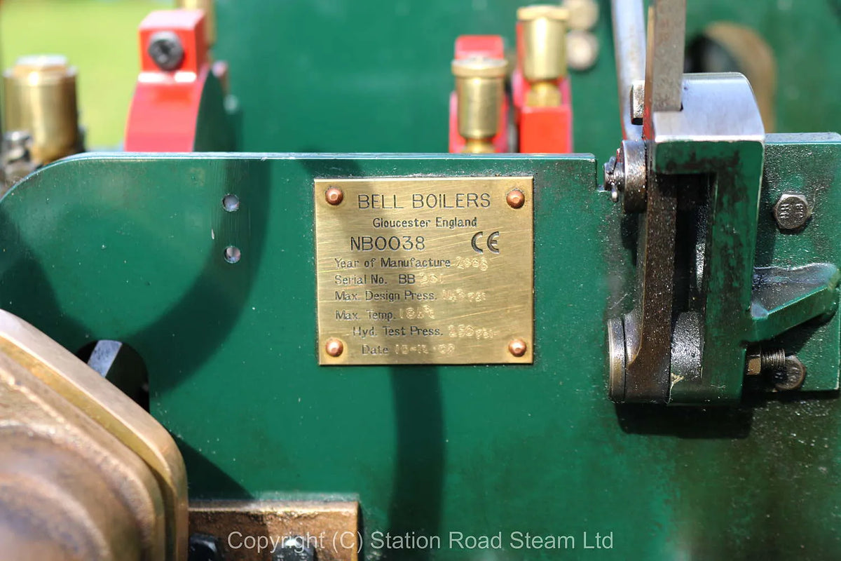 6 inch scale Savage "Little Samson" traction engine