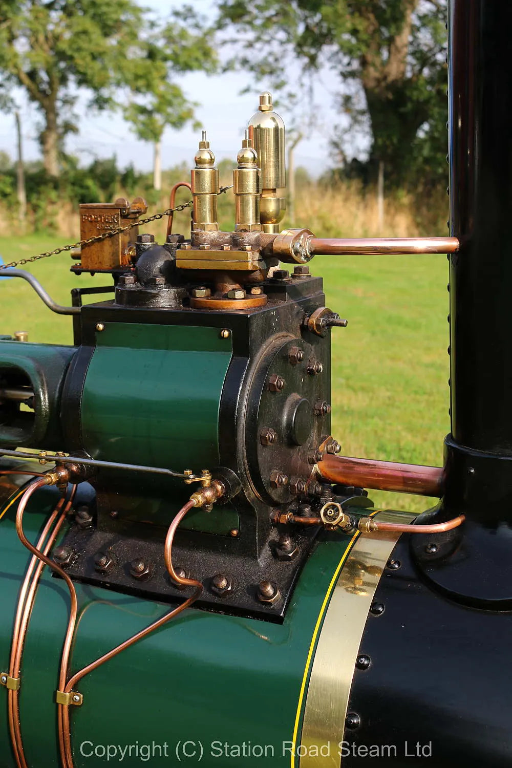6 inch scale Savage "Little Samson" traction engine