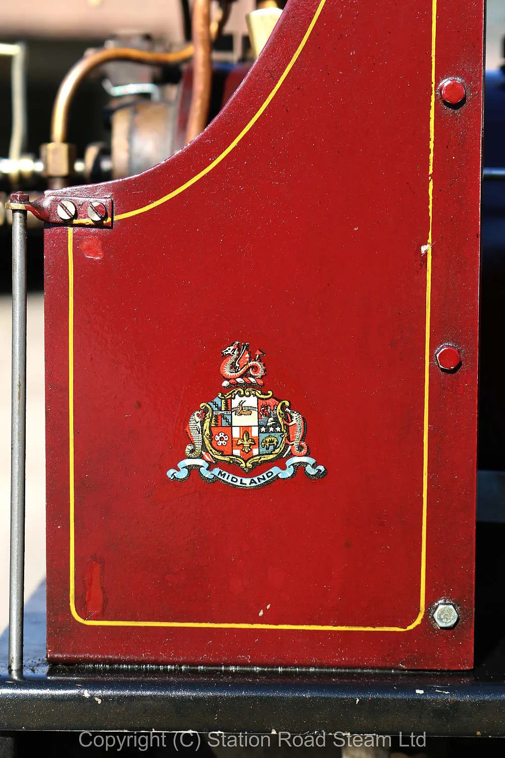 5 inch gauge Polly II 0-4-0 with tender