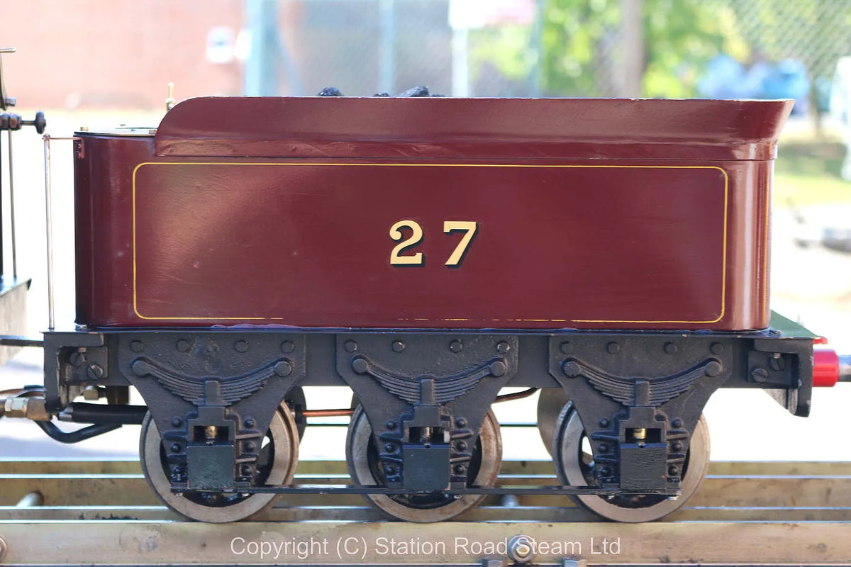 5 inch gauge Polly II 0-4-0 with tender