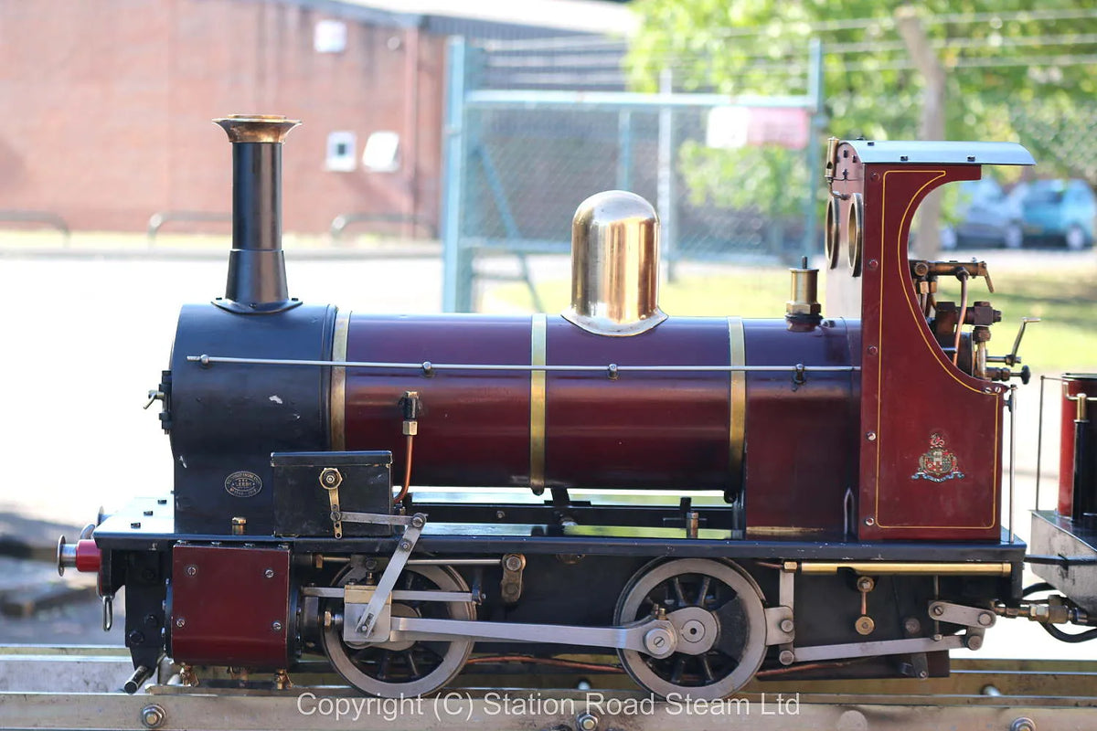 5 inch gauge Polly II 0-4-0 with tender