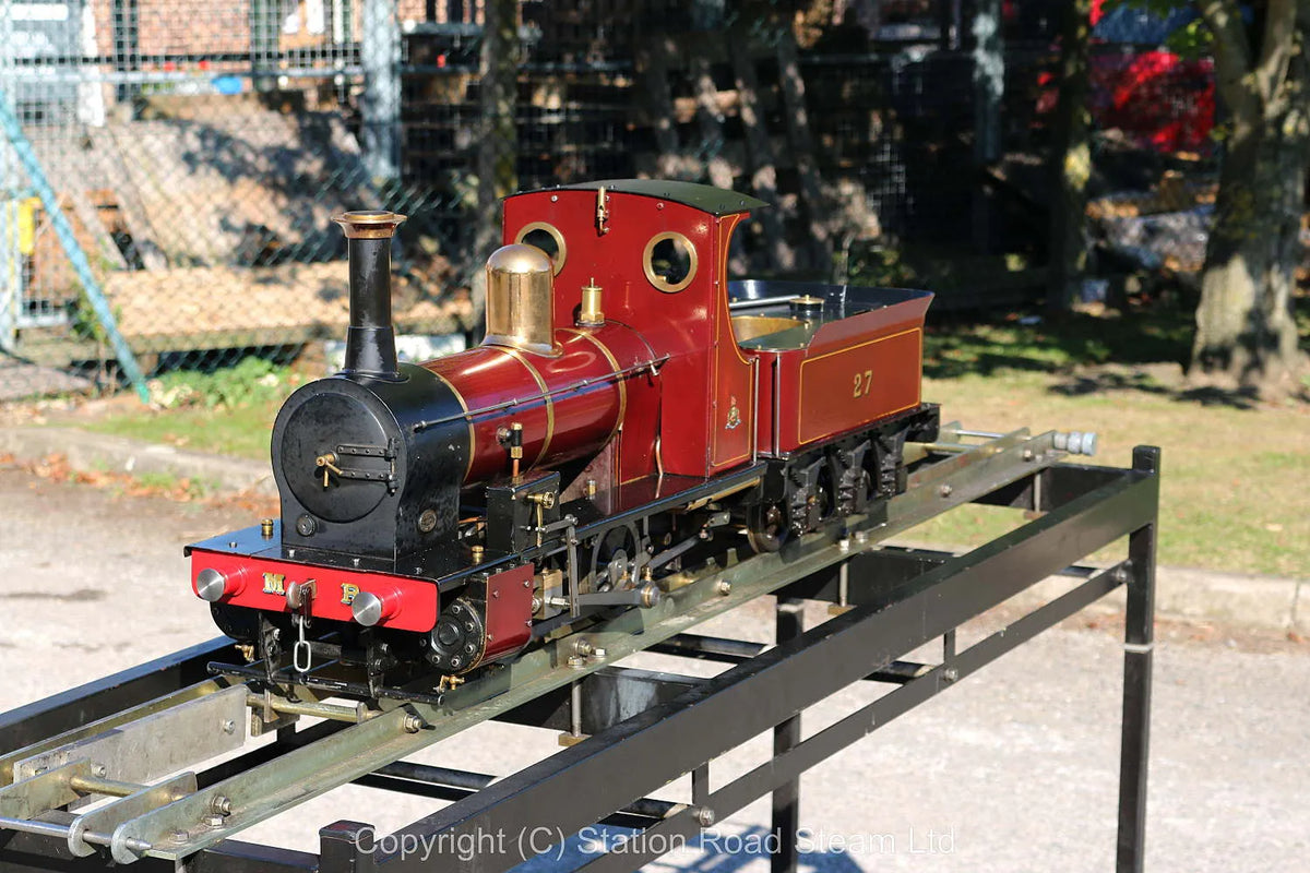 5 inch gauge Polly II 0-4-0 with tender