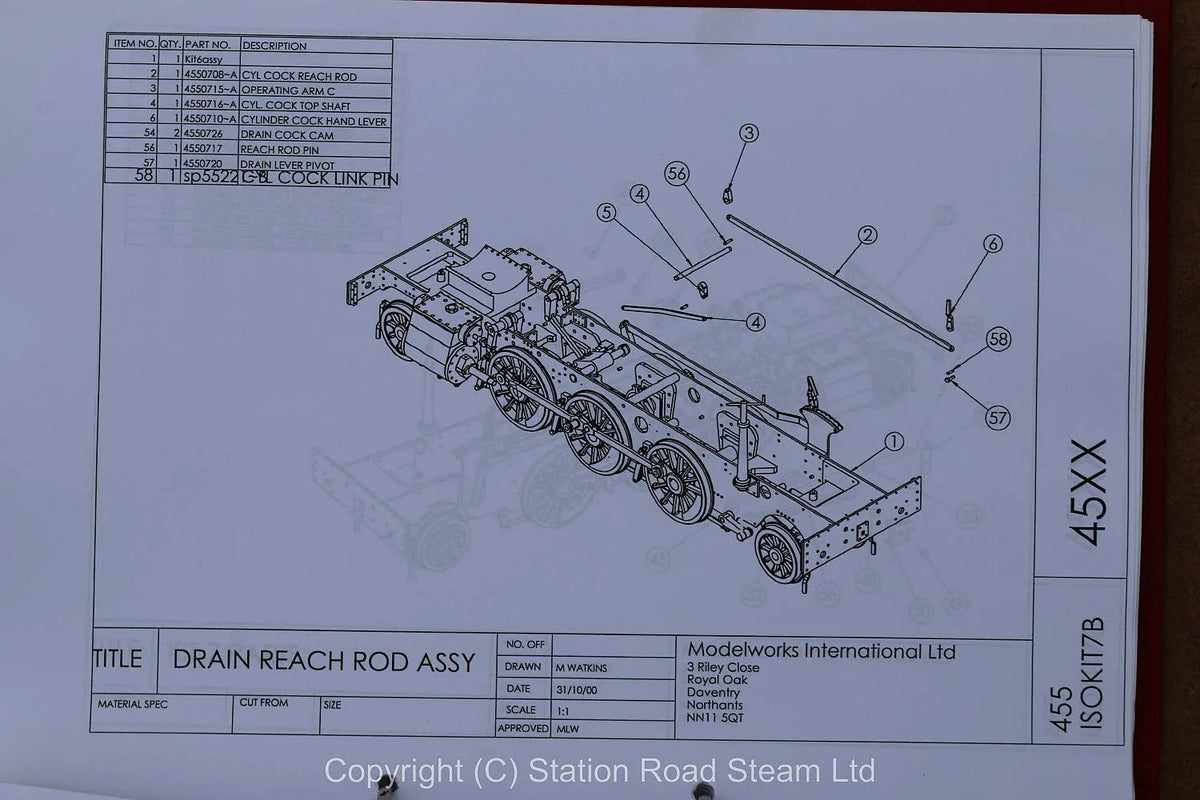 5 inch gauge ModelWorks GWR Prairie kit