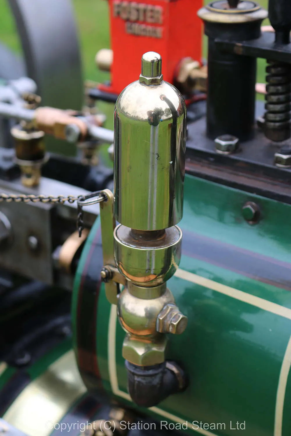 6 inch scale Burrell agricultural engine