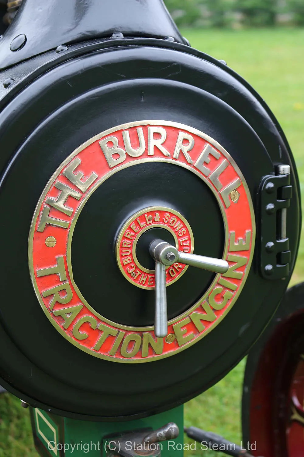 6 inch scale Burrell agricultural engine
