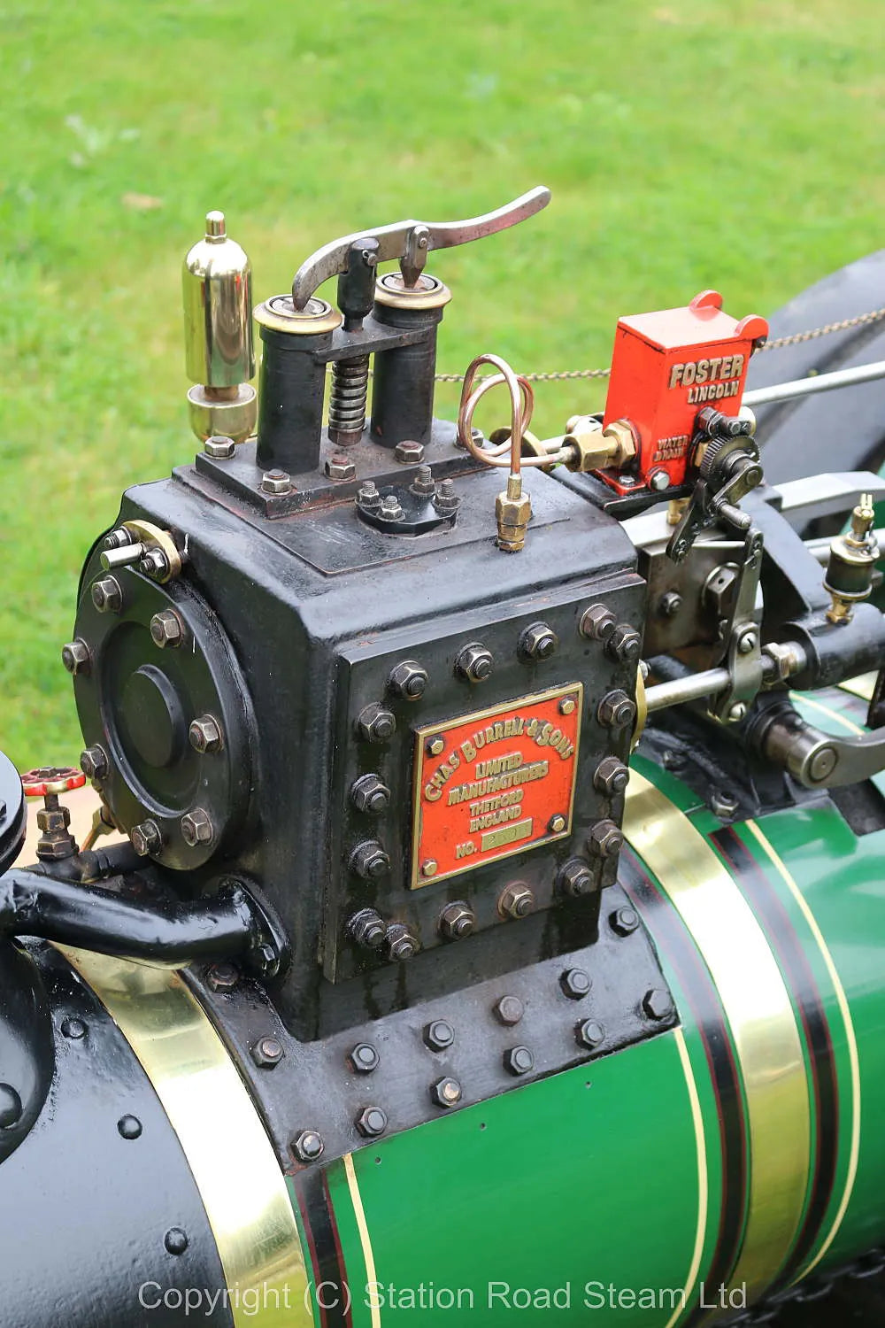 6 inch scale Burrell agricultural engine